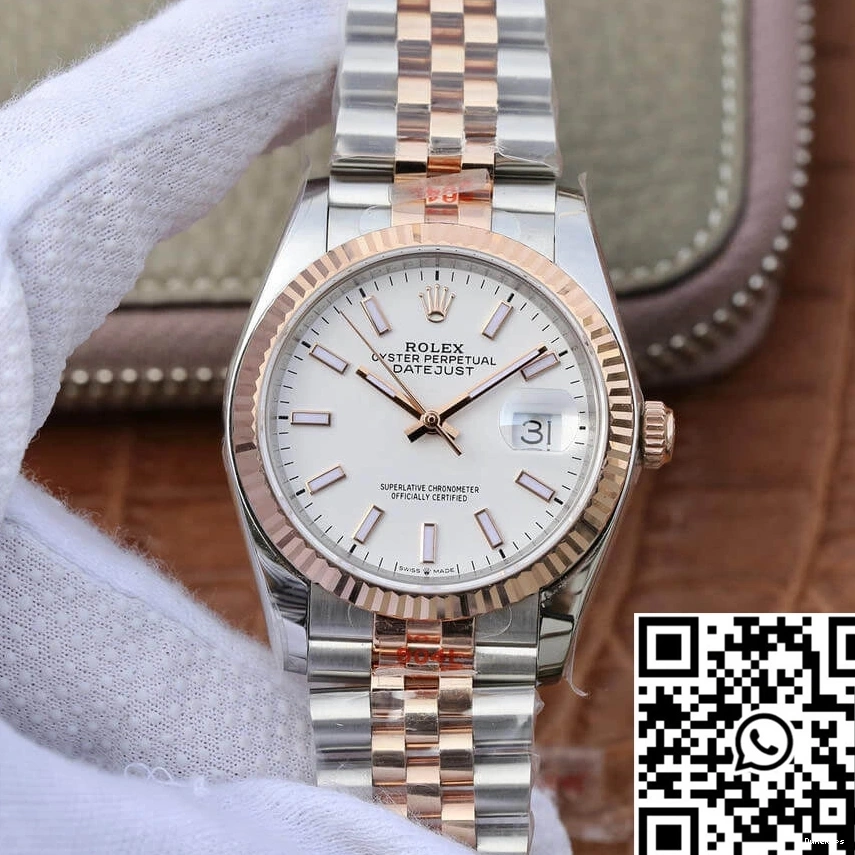 Gold Datejust GM Rose Factory 36MM M126231-0017 Rolex 0213